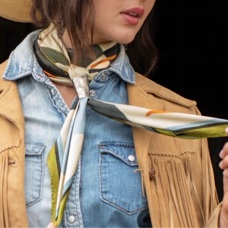 霸气的豹子头相连围巾