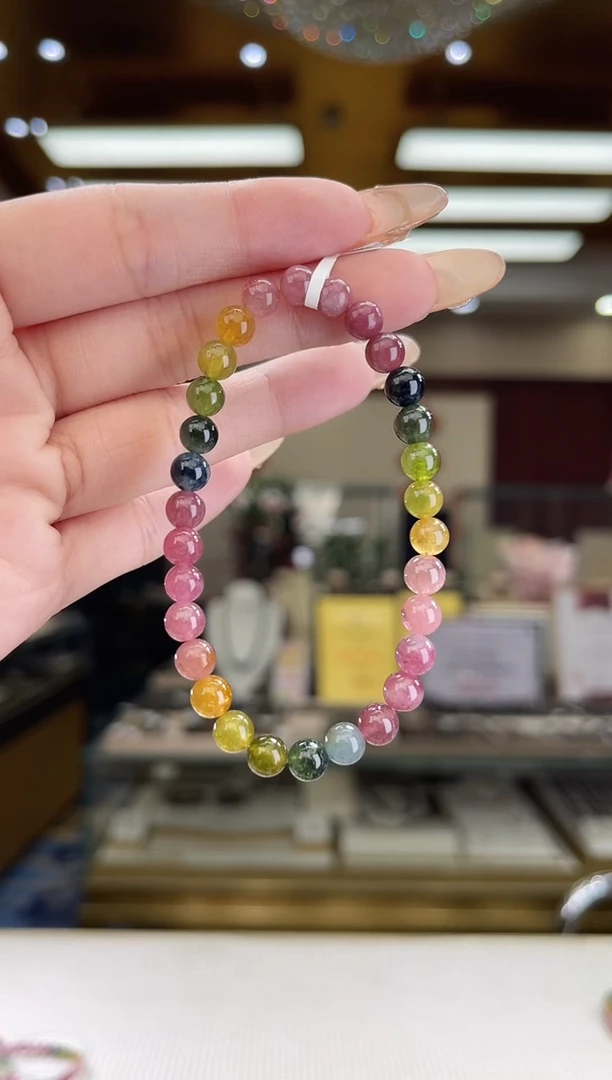 【闪购商品】碧玺/未镶嵌6mm+碧玺单圈多样性发货3