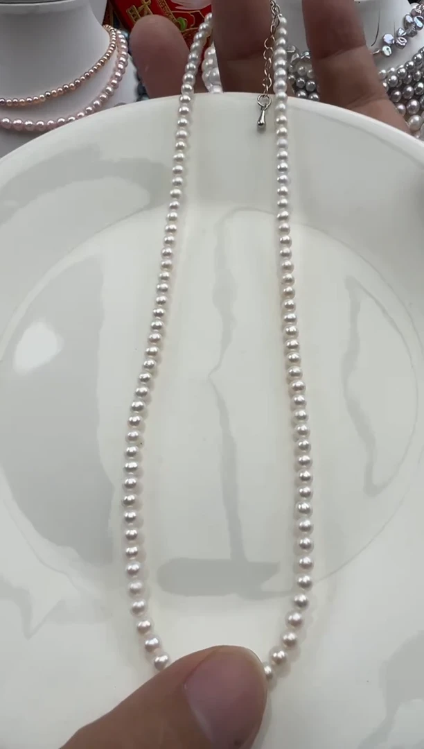 淡水珍珠未镶嵌颈饰1