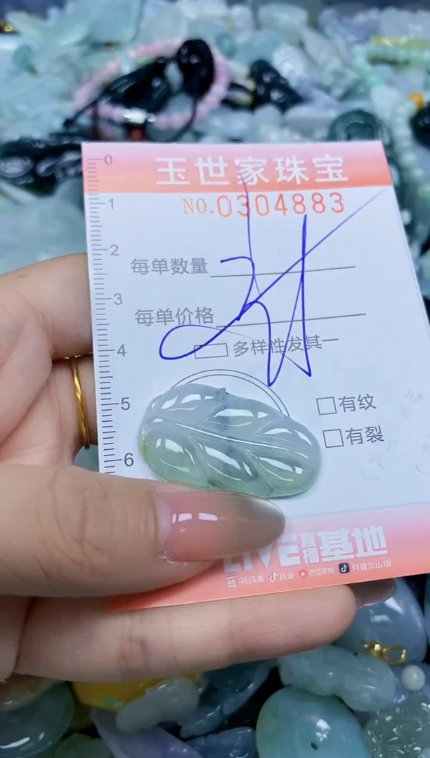 翡翠未镶嵌颈饰闪购0304883多样性发其一