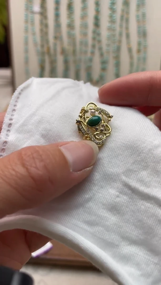 【闪购商品】绿松石珠宝奇石合金25