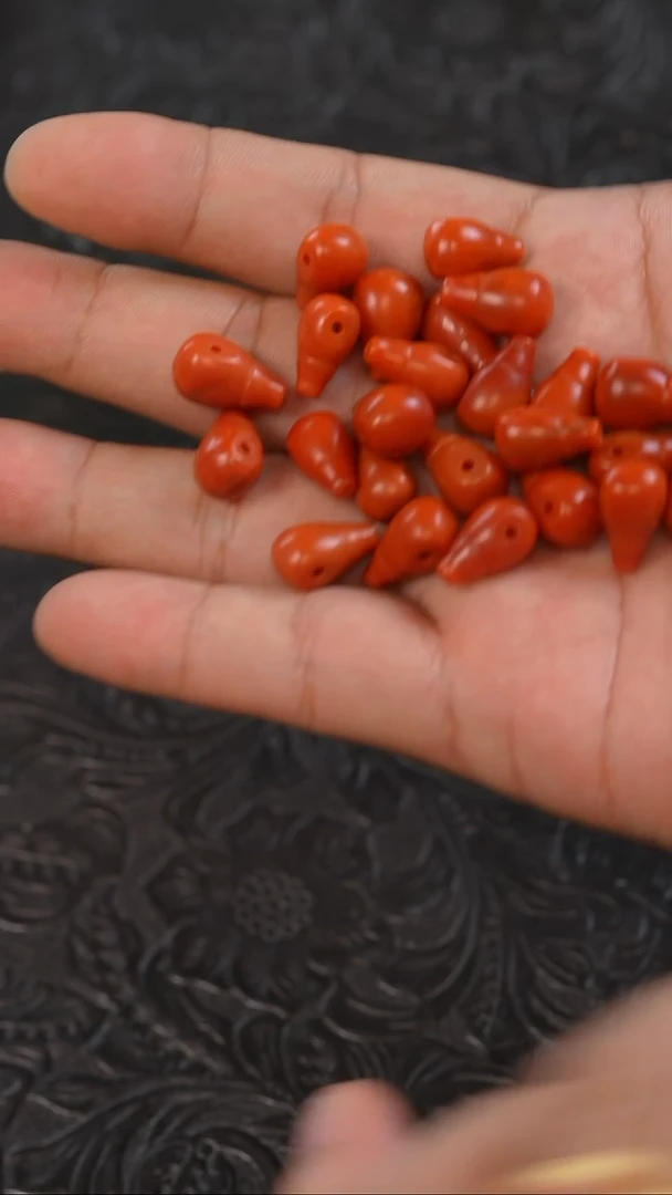 未镶嵌单珠南红玛瑙多样性发一件TNH6063