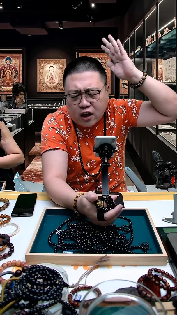 风车木（黑檀木）手串/手链0.8