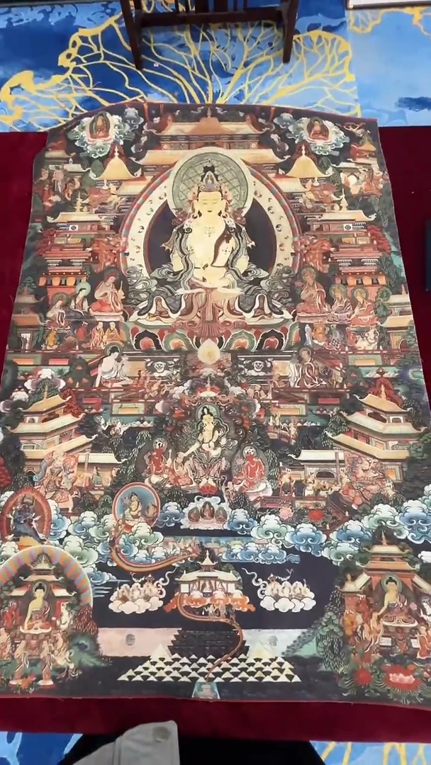 卷轴画唐卡16092