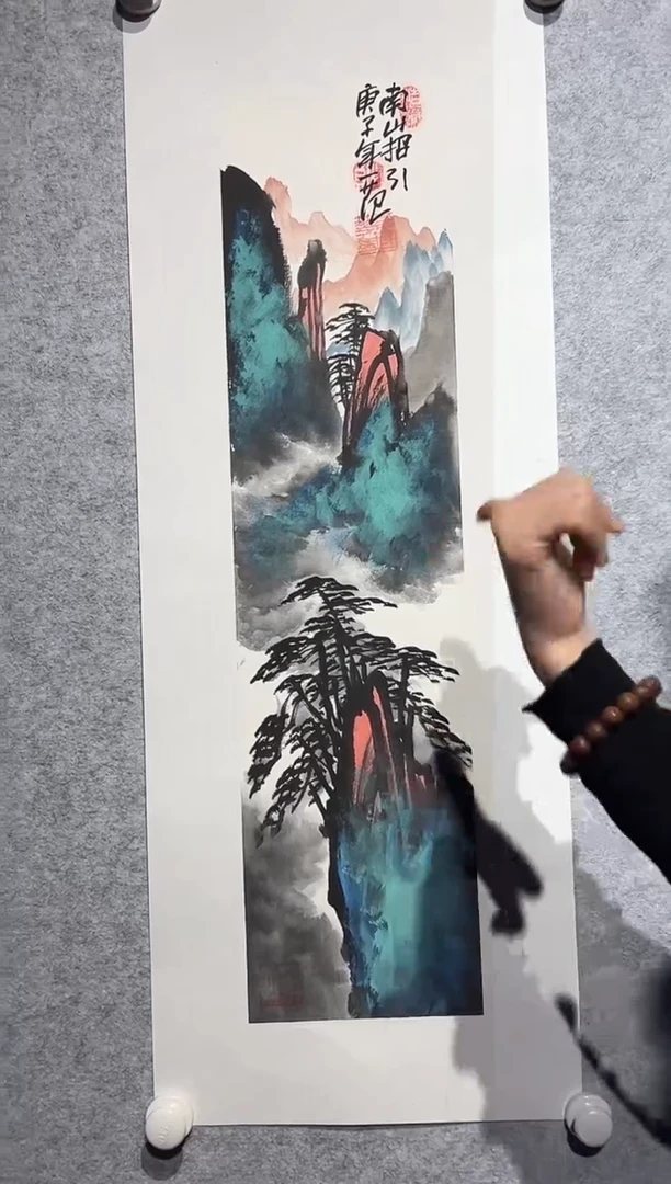 【闪购商品】绘画姜国华-1平尺-国画作品