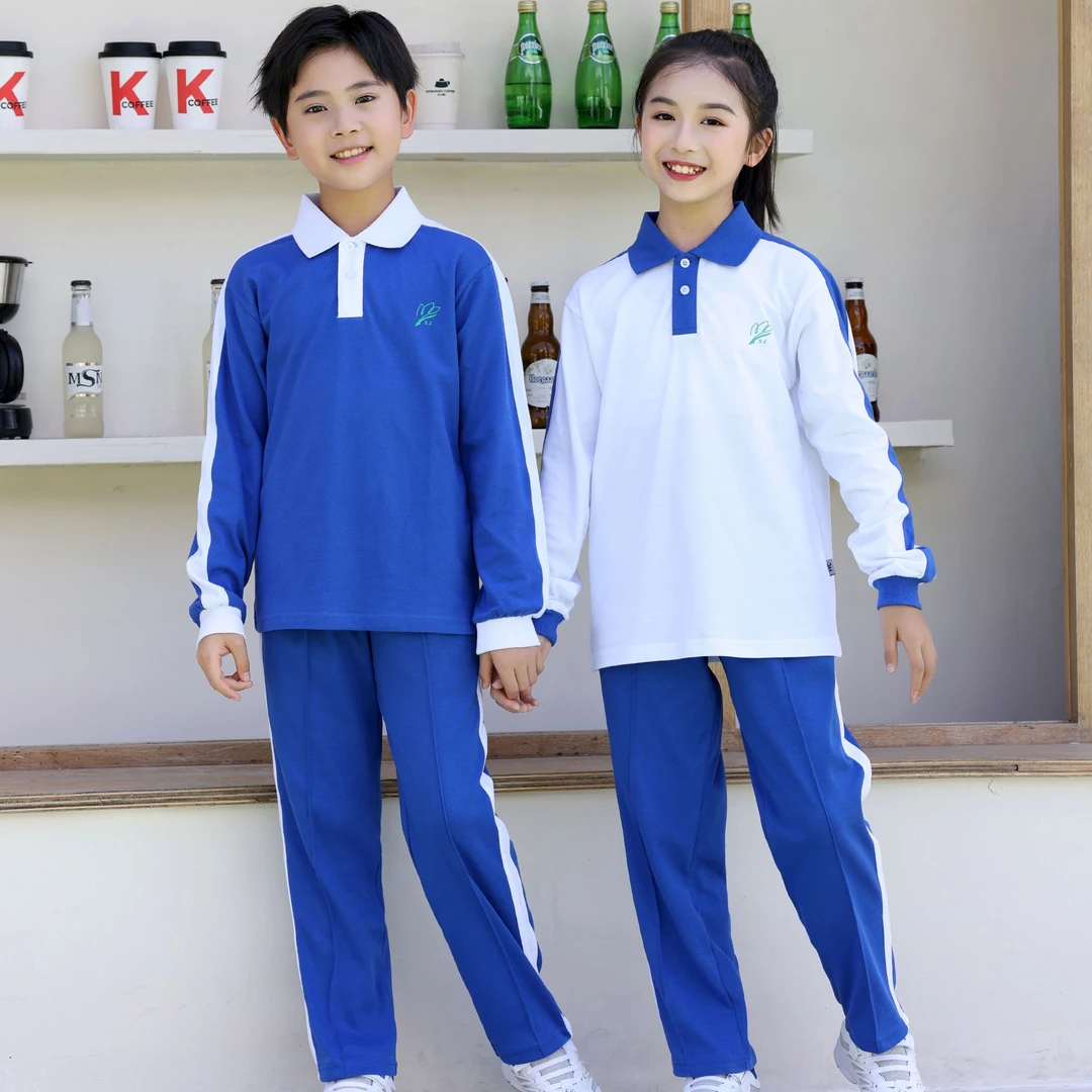 【小学男女春秋长袖长裤校服】深圳小学校服春秋季舒适耐磨
