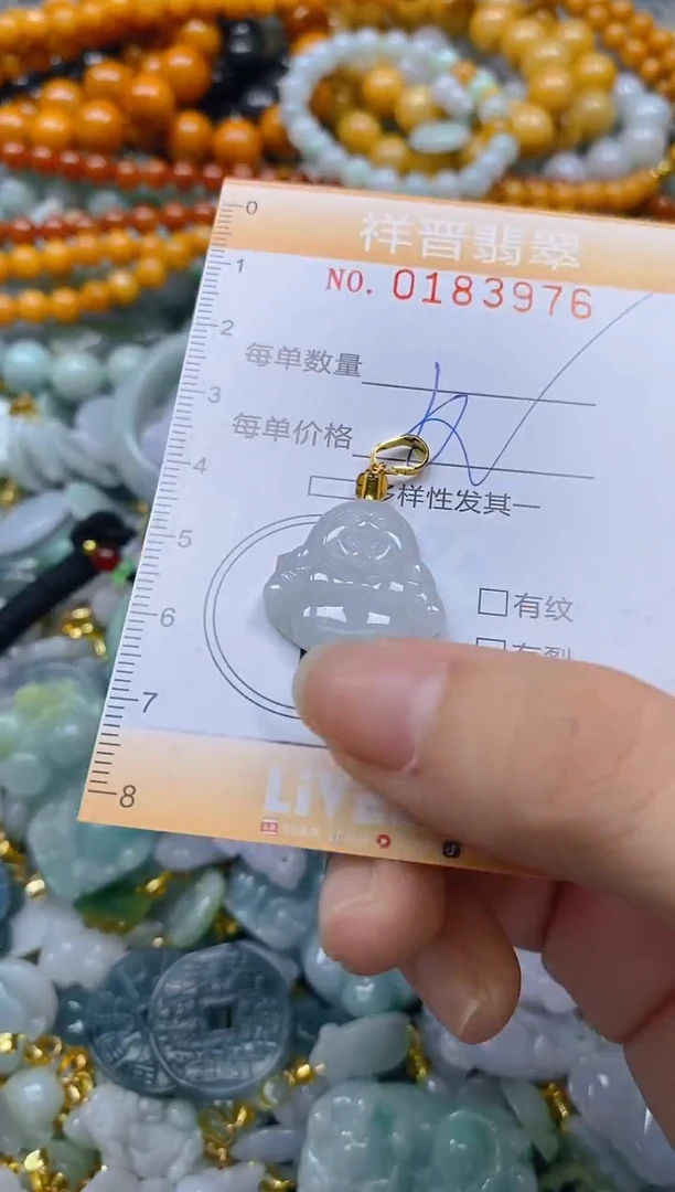 翡翠未镶嵌颈饰闪购0183976多样性发其一