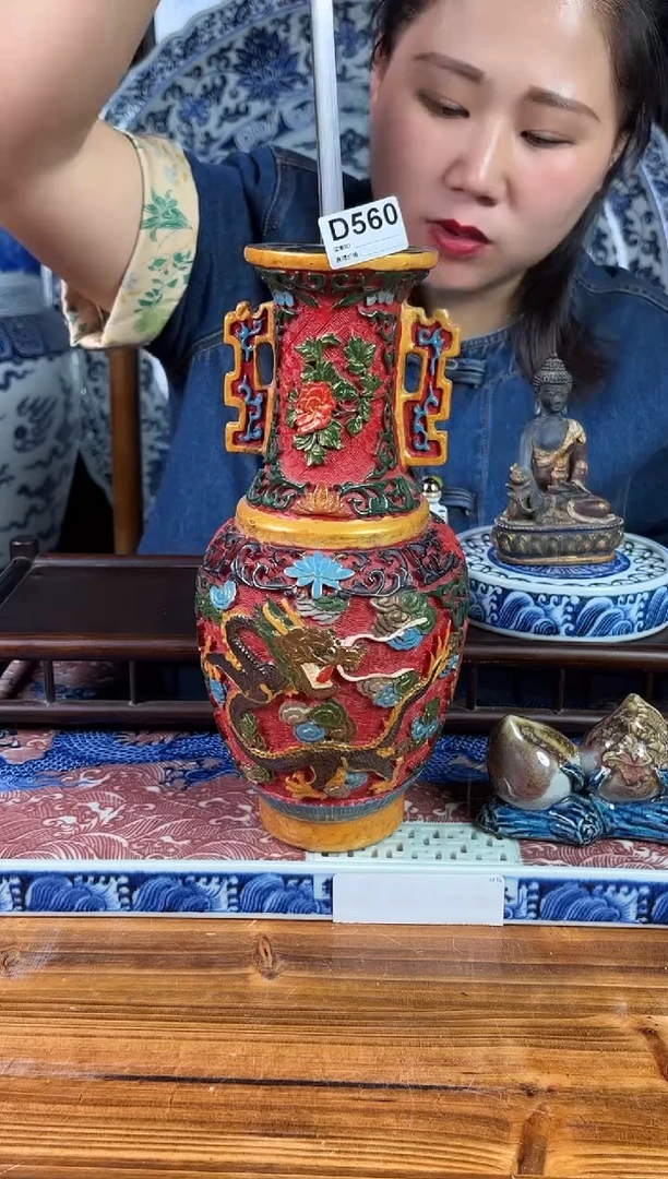 摆件景德镇陶瓷仿古摆件D560