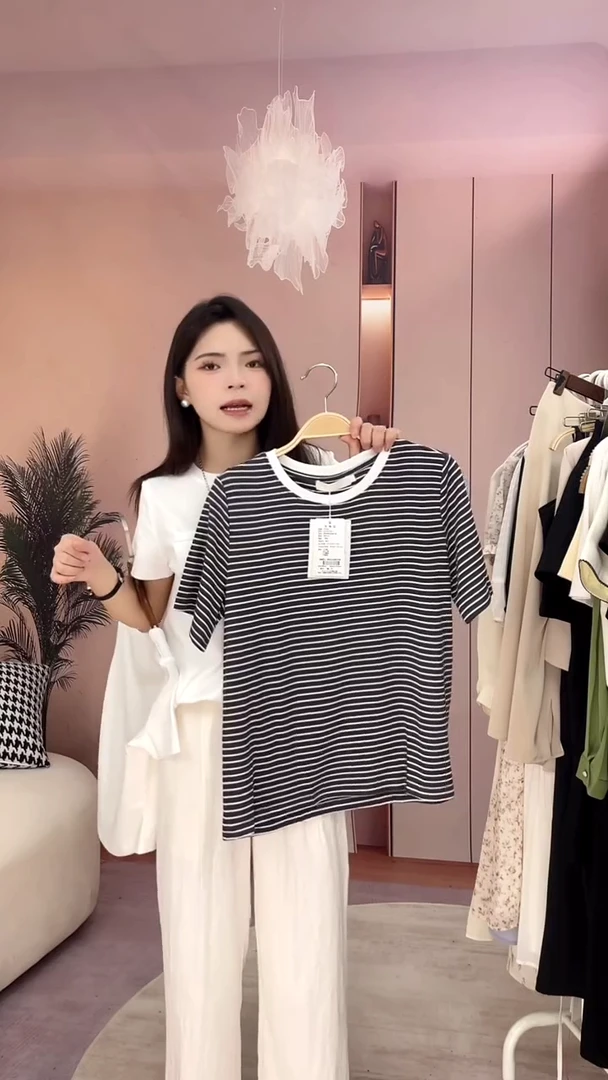 XS【适合85-95斤】条纹T恤