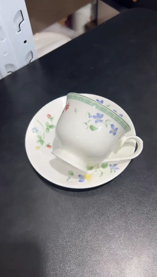 杯子骨瓷咖啡杯加勺子