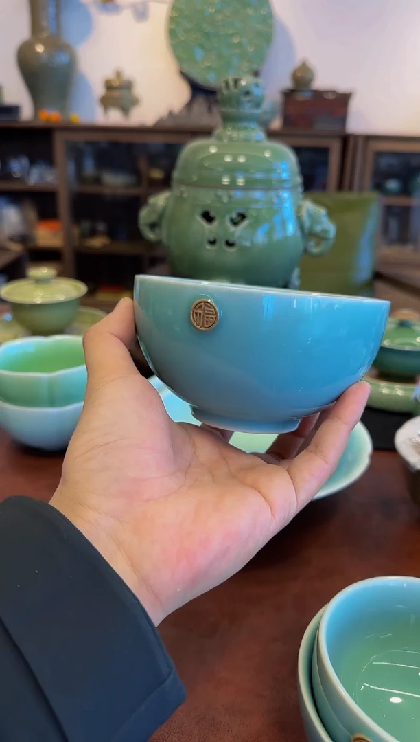 2只·5寸·福至·双福临门茶点盘
