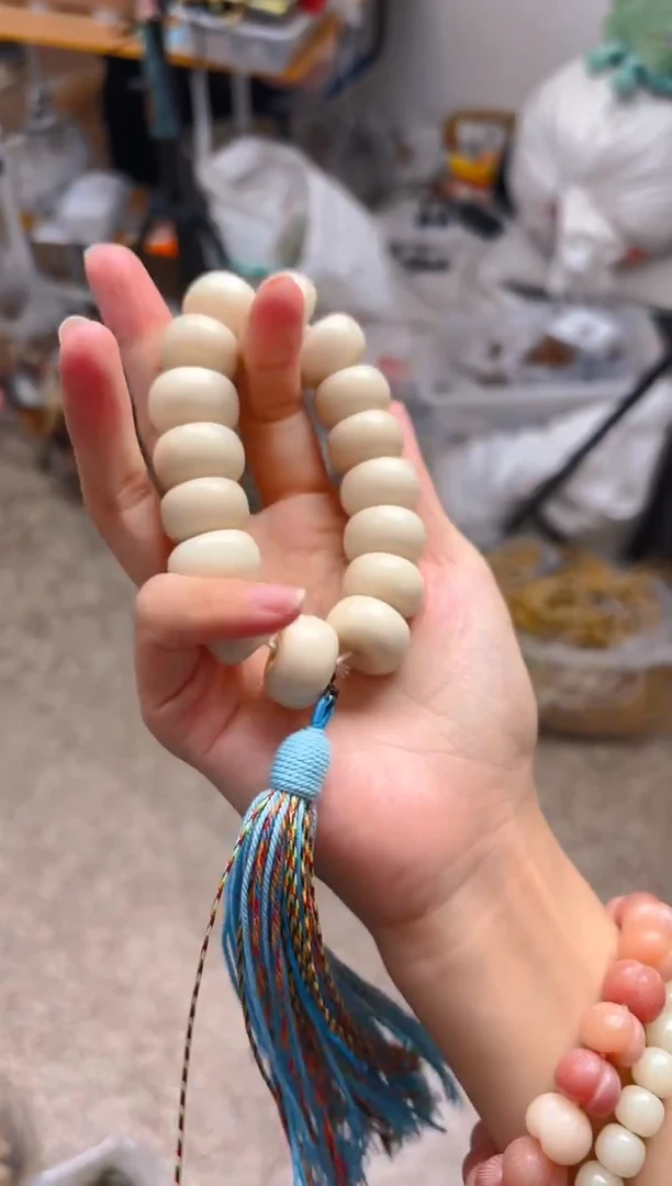吊坠菩提根/象牙果方扣豆腐手持
