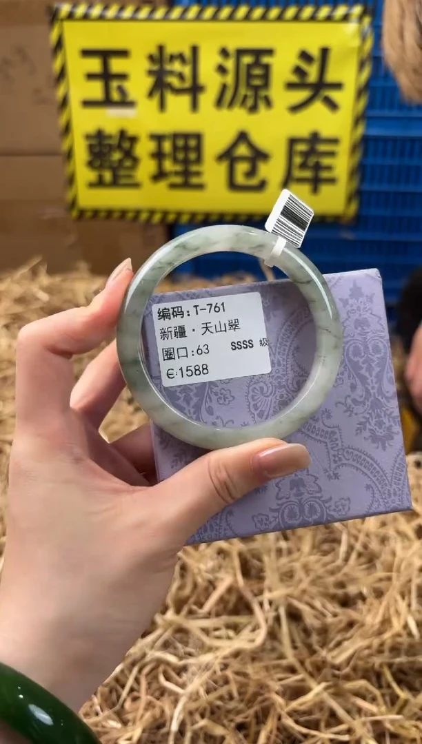 未镶嵌手镯石英质玉T-761