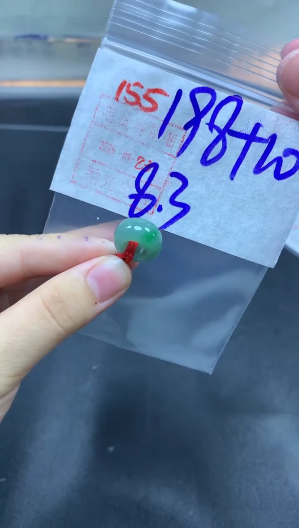 未镶嵌定制翡翠甜甜圈208毛货需精细抛光