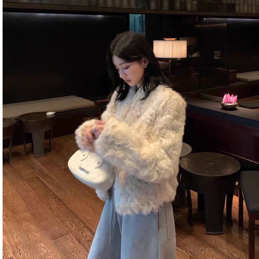 小个子时髦加厚ins休闲风秋冬季网红短款短外套女冬季加绒外套