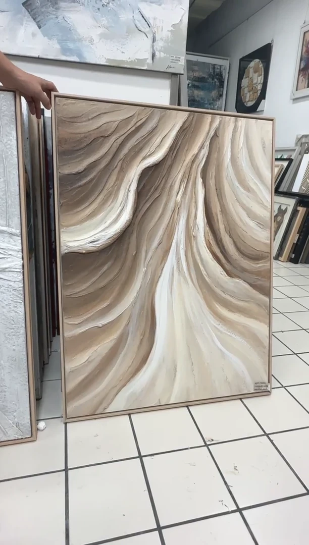 168现代艺术装饰画油画75*100