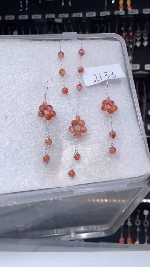 紫晶耳饰银S925镶嵌喜欢拍