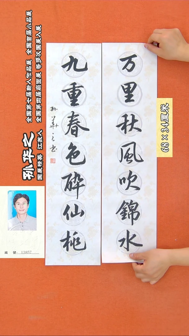 书法63R孙华之书法作品