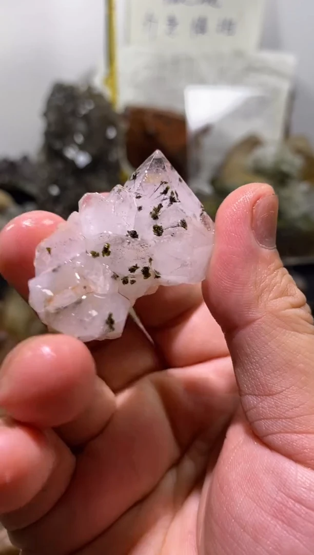 水晶珠宝半成品未镶嵌82号绿帘花园