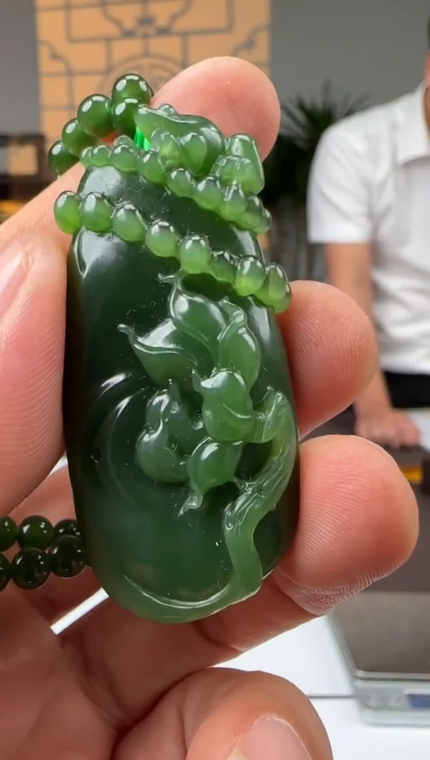 和田玉未镶嵌颈饰多样性发货7754