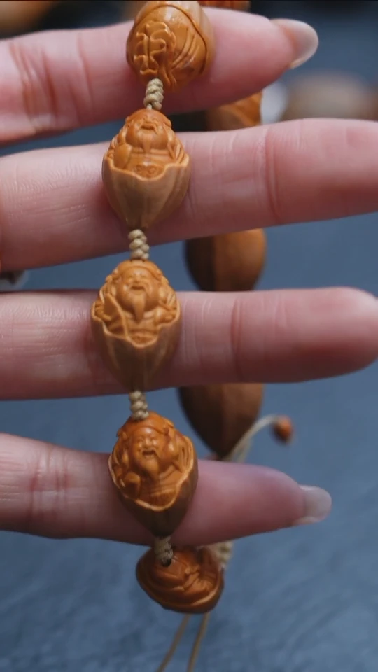 【闪购商品】橄榄核吊坠苏工橄榄核