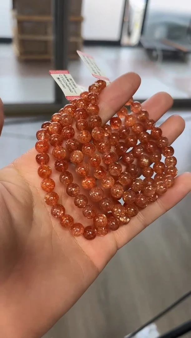 【闪购商品】长石手链未镶嵌16多样性发其一金太阳7+