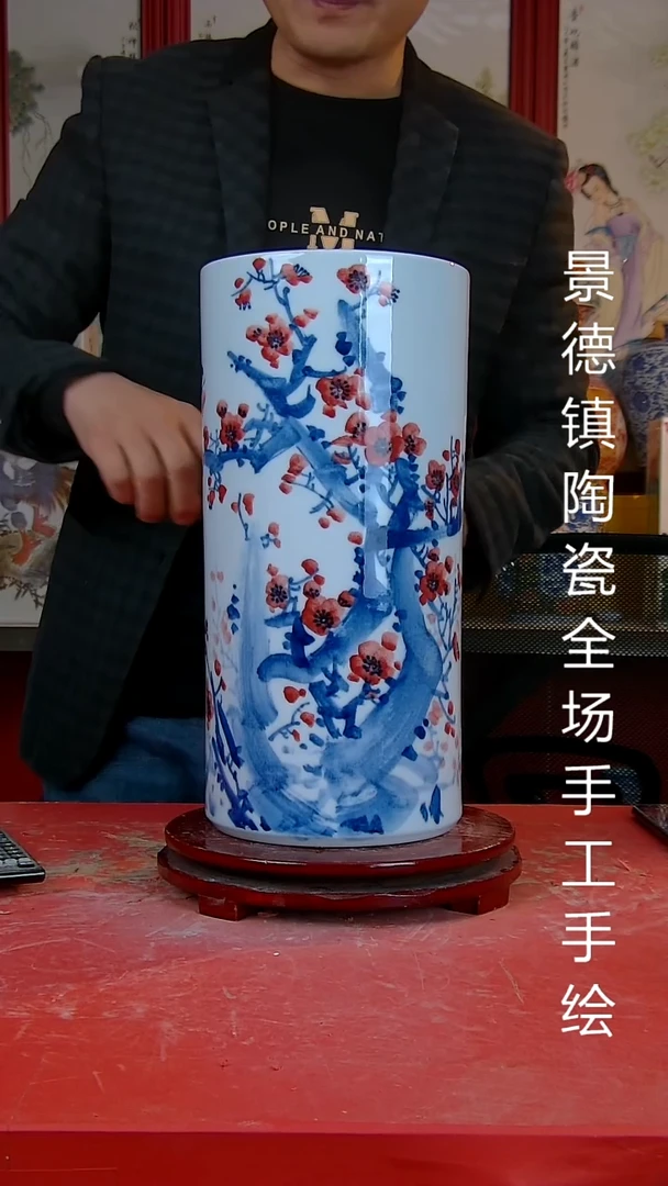 摆件景德镇陶瓷 全场手工手绘