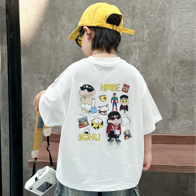 【100%纯棉】童装男女短袖t恤纯棉夏季新款儿童宝宝半袖上衣中小童