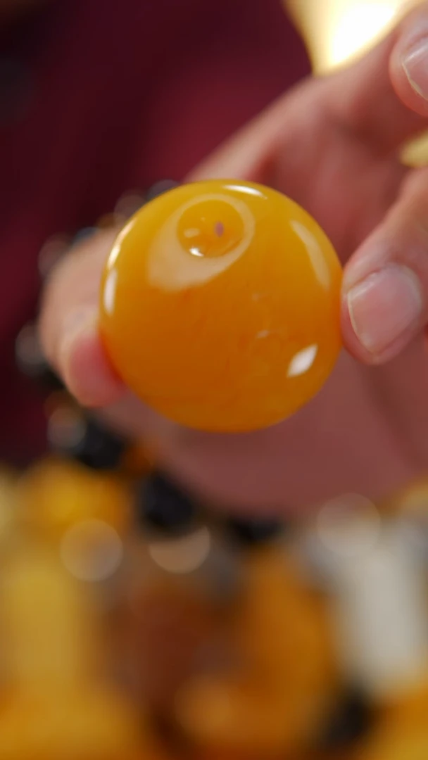 【闪购商品】蜜蜡颈饰未镶嵌焦皮料公主扣21.94