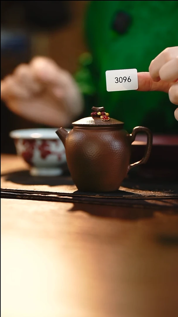 雲梦茶器紫陶茶壶3096