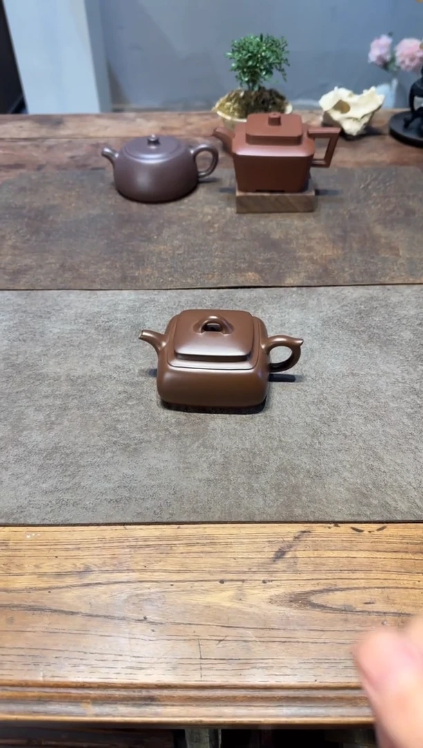 茶壶紫砂k***g长四方紫砂壶