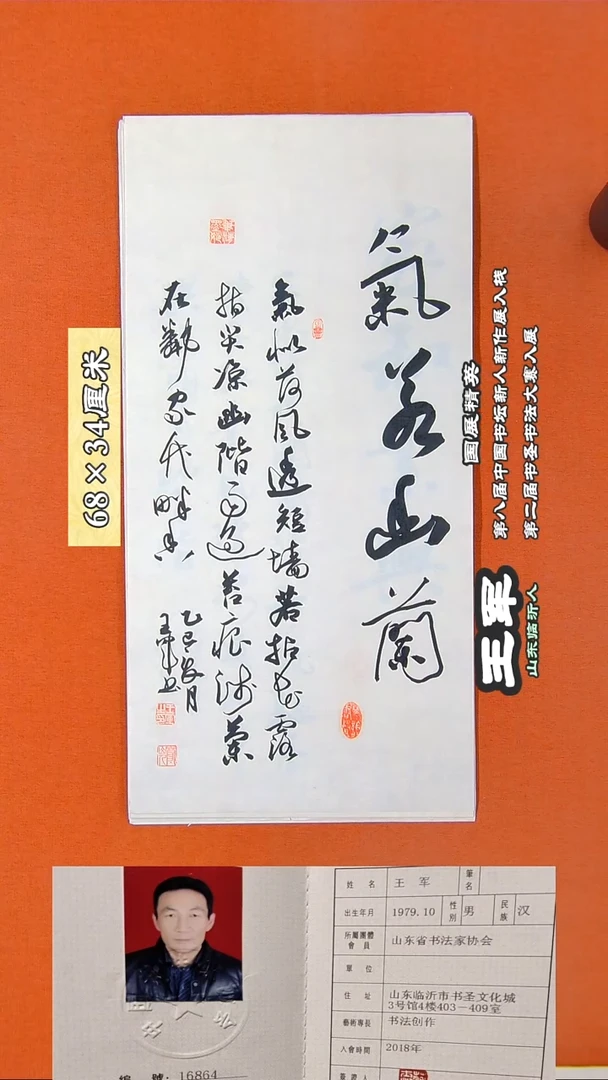 书法47R王军书法作品