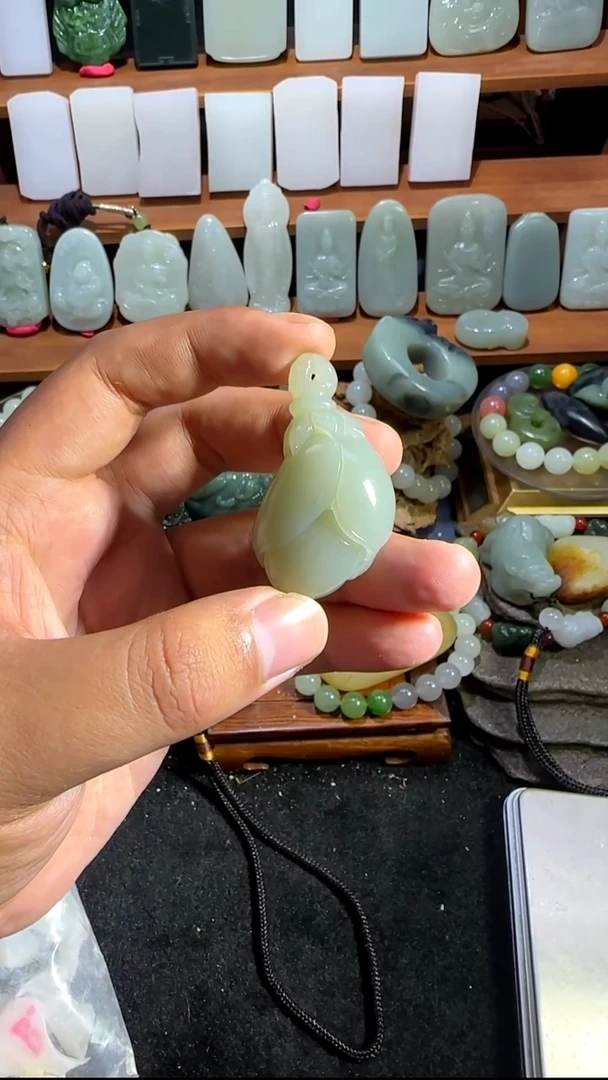 吊坠(不含链)未镶嵌和田玉এ****࿐1