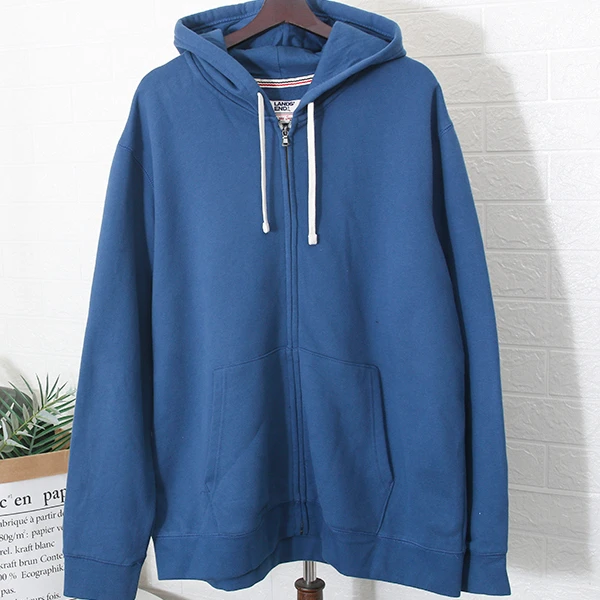 男士肥佬胖子宽松休闲加肥加大码连帽拉链薄绒卫衣外套13