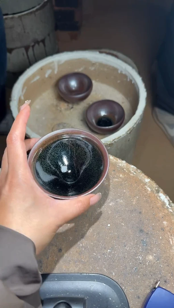 茶盏行云龙窑柴烧100