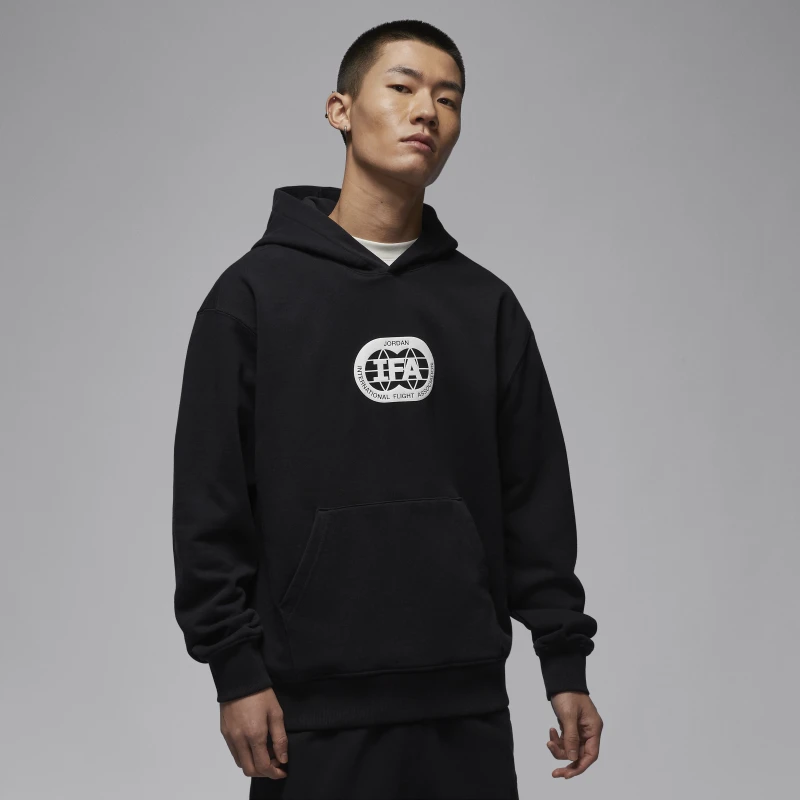Jordan官方男子薄绒套头连帽衫运动情侣休闲潮流长袖 HV4557-010