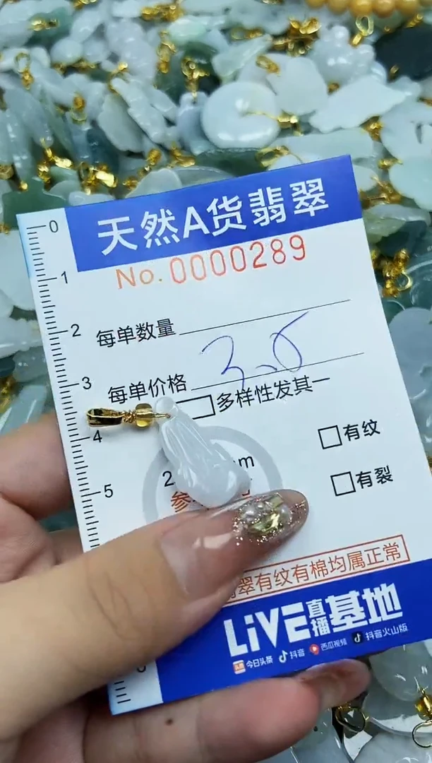 翡翠未镶嵌颈饰天然A货翡翠