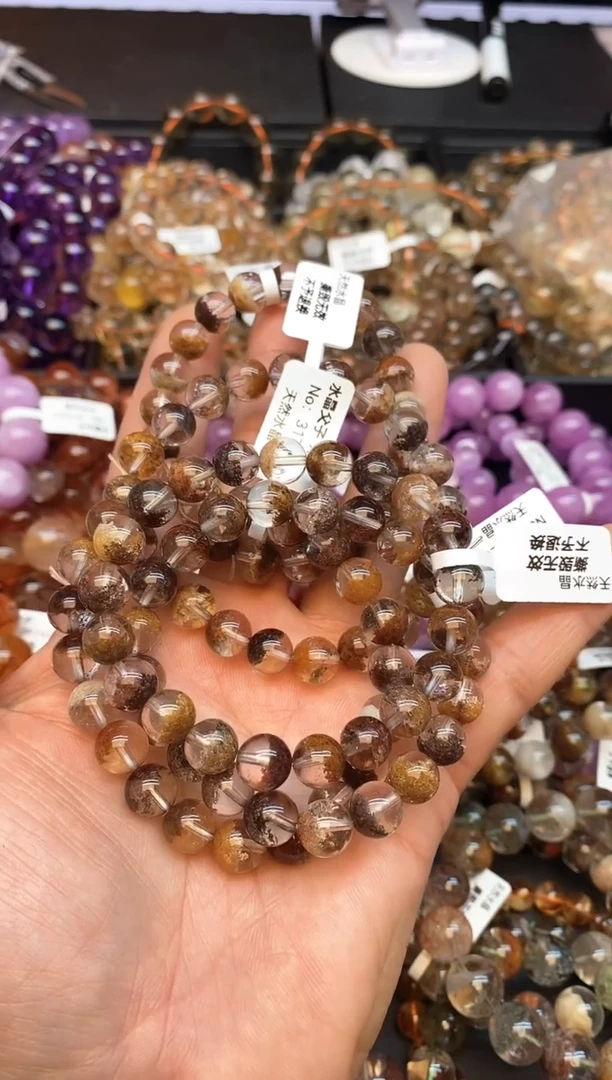 【闪购商品】水晶手链未镶嵌96 四季幽灵9mm 多样性发其一