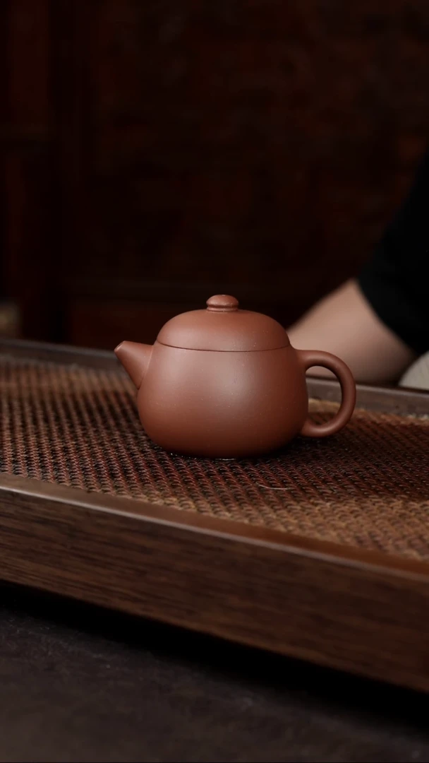 茶壶紫砂底槽清宽口文旦