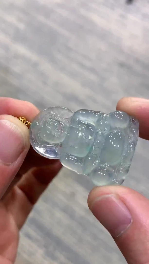 颈饰未镶嵌翡翠天然A货翡翠