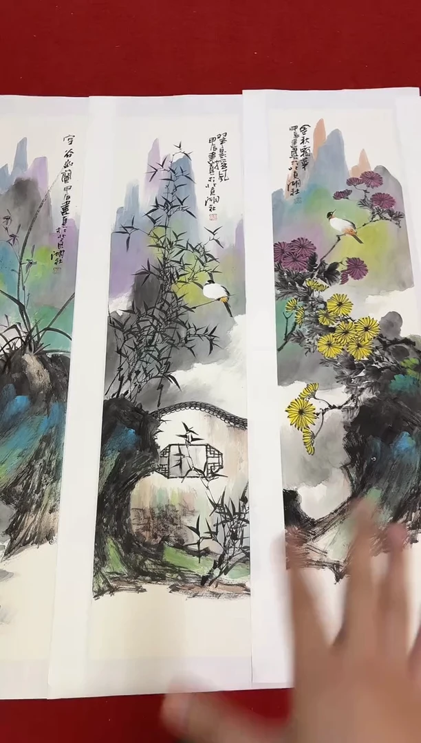 国画周建真老师绘画作品10-20