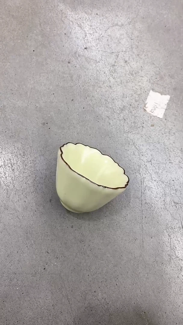 【闪购商品】瓷片陶瓷茶器孤品A0黄