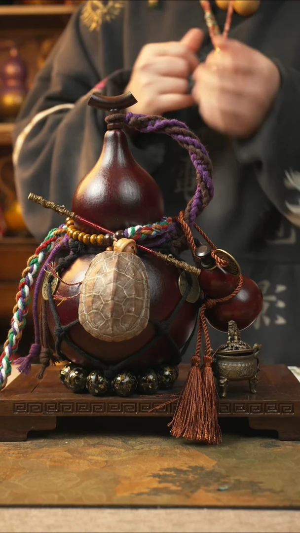 167大漆一物一拍记葫堂出品【不带手串】