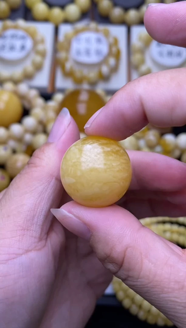 裸石琥珀未镶嵌大小姐珠宝严选36