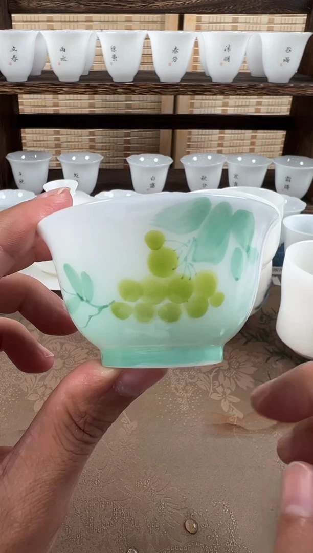 优质瓷土璞玉茶具单品上新
