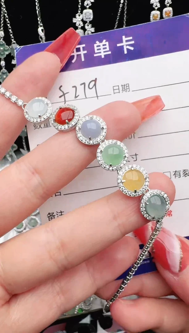 银S925镶嵌戒指翡翠焱*1111