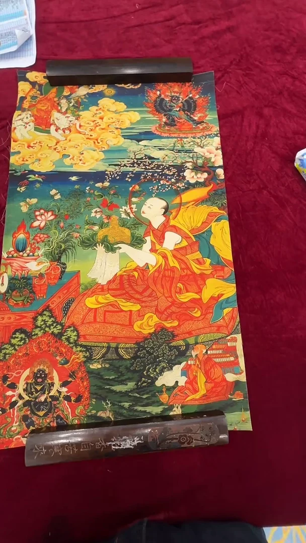 卷轴画唐卡16029