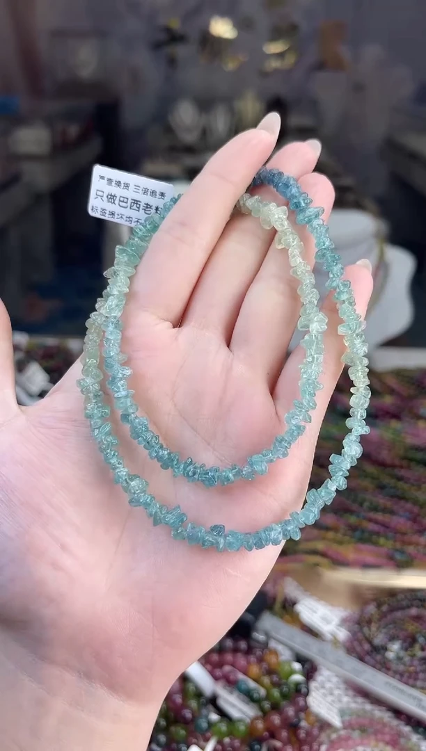 /未镶嵌碧玺碧玺项链多样性发货