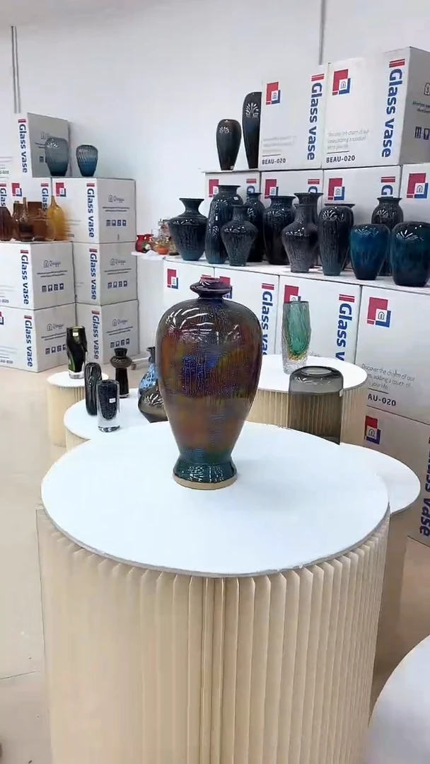 玻璃外贸尾货花瓶053