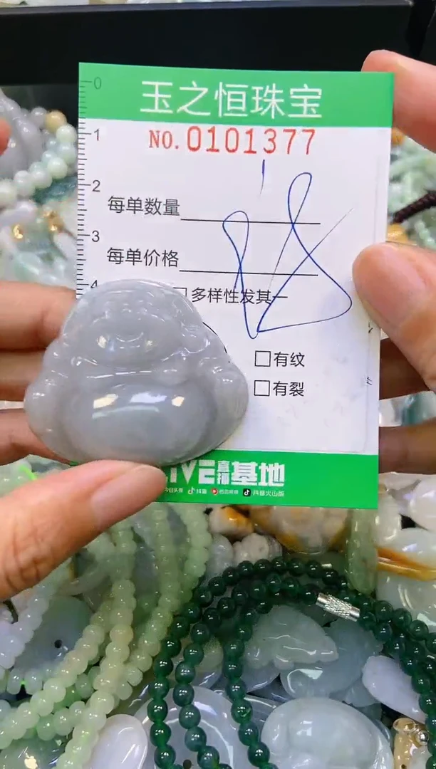 翡翠未镶嵌颈饰闪购0101377